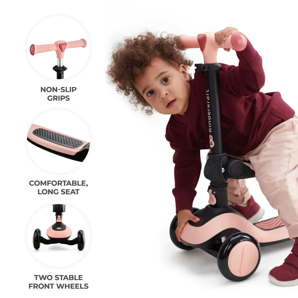 Kinderkraft Halley Balance Bike 2 In 1 – Bike And Scooter