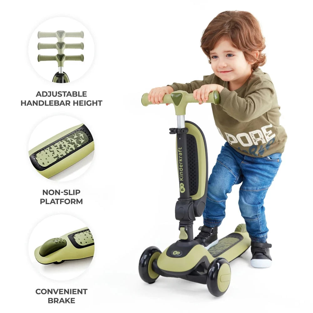 Kinderkraft Halley Balance Bike 2 In 1 – Bike And Scooter