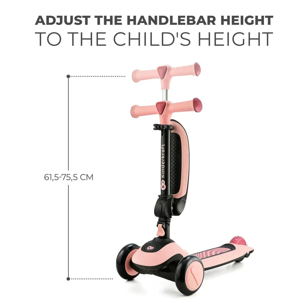 Kinderkraft Halley Balance Bike 2 In 1 – Bike And Scooter