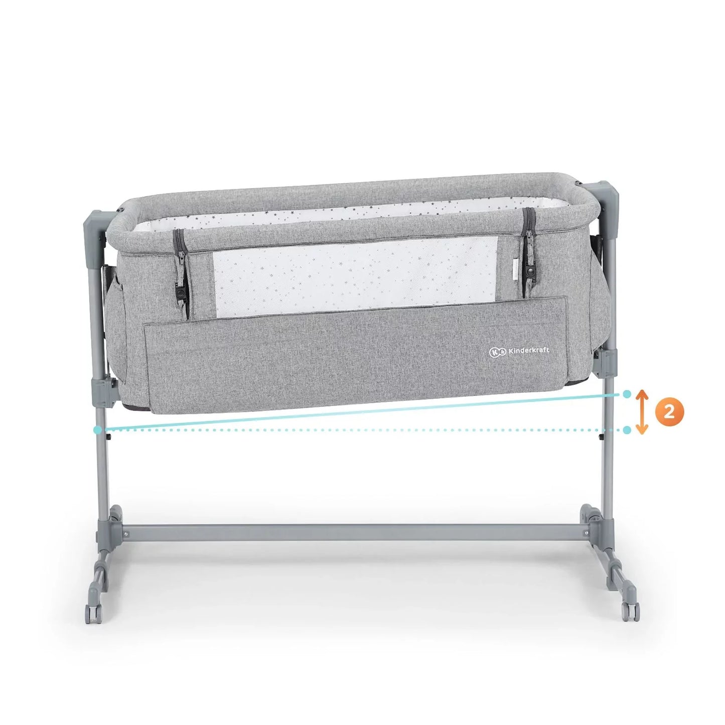 Kinderkraft Neste Grow 3-In-1 Co-Sleeper Cot