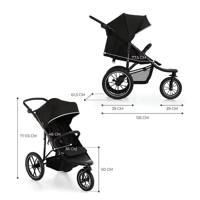 Kinderkraft Helsi Jogging Pushchair