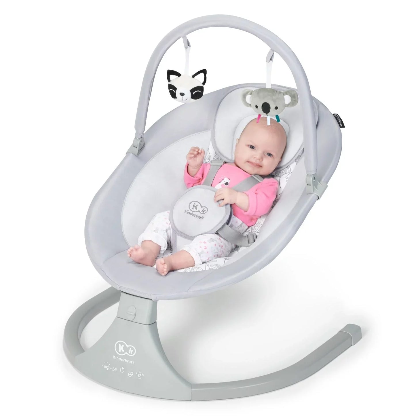 Kinderkraft Luli Electric 2-In-1 Bouncer-Rocker