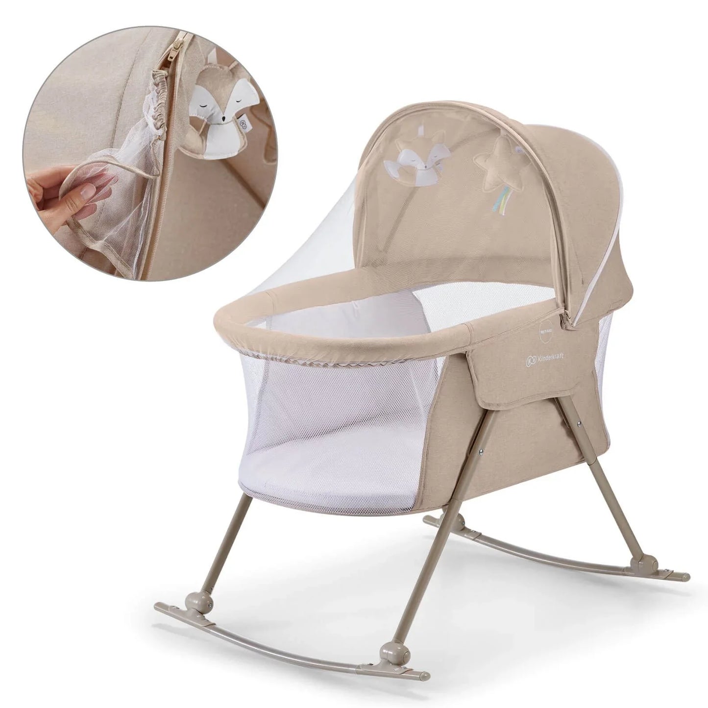 Kinderkraft Lovi 3-In-1 Cot