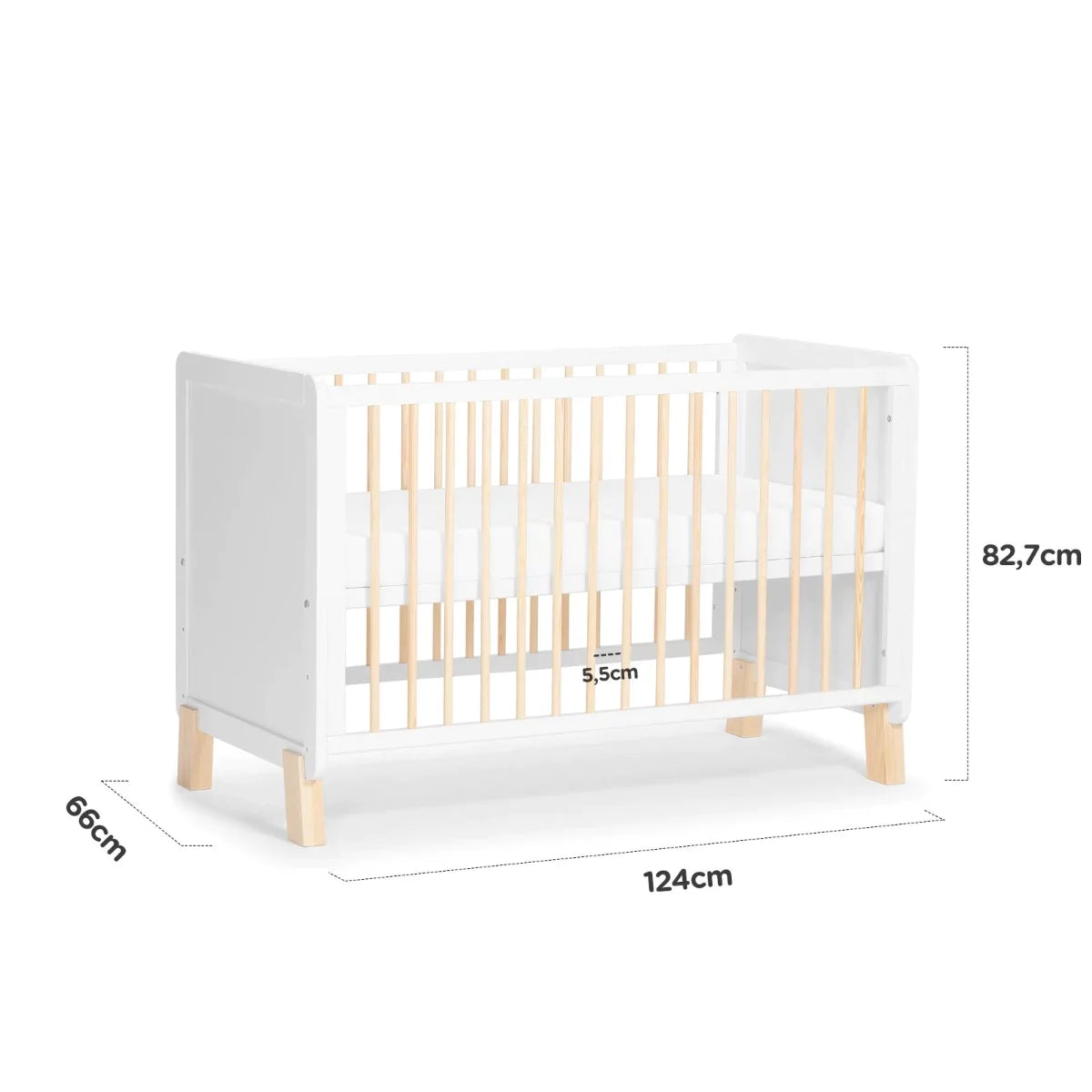 Kinderkraft Nico Multi-Functional Cot