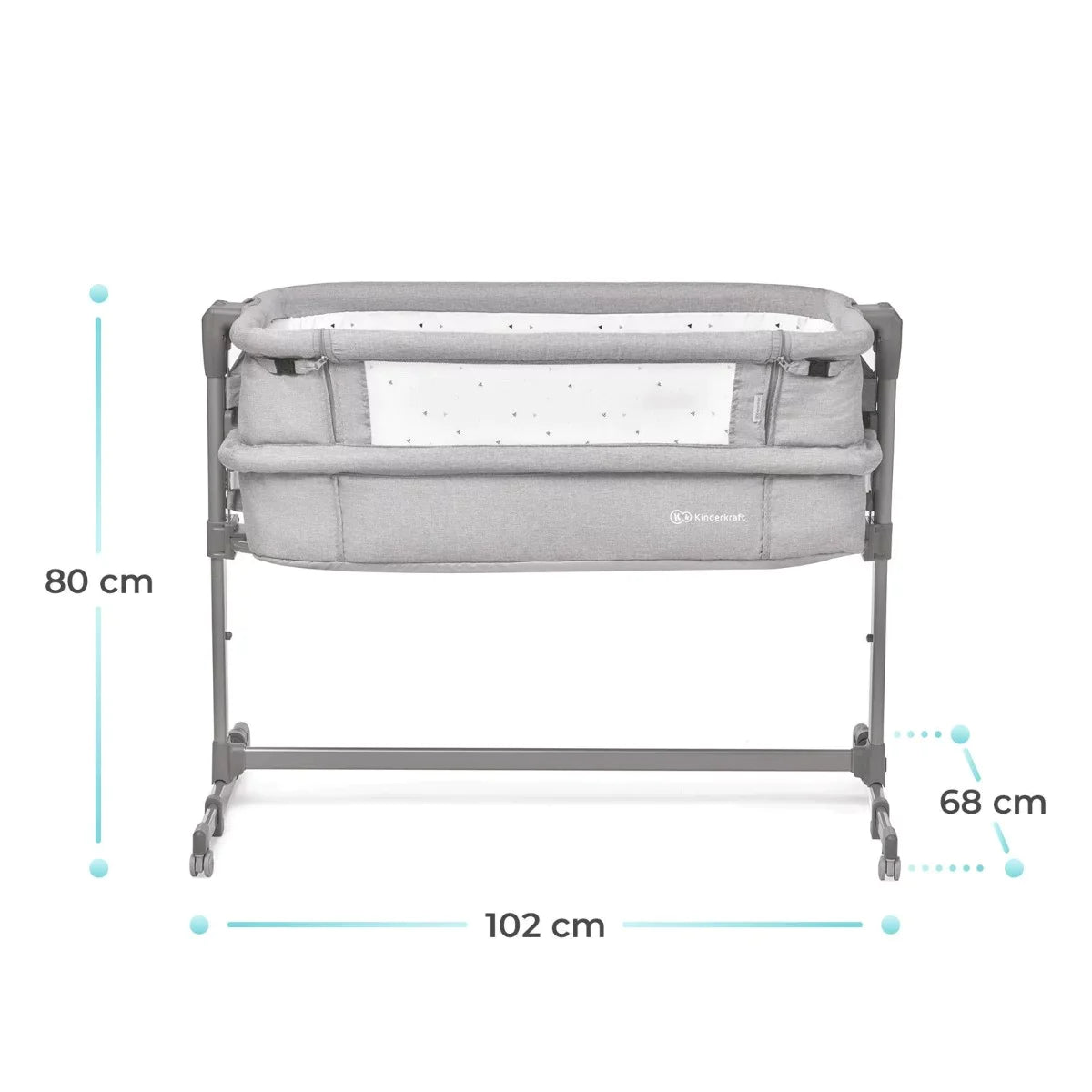 Kinderkraft Neste Grow 3-In-1 Co-Sleeper Cot