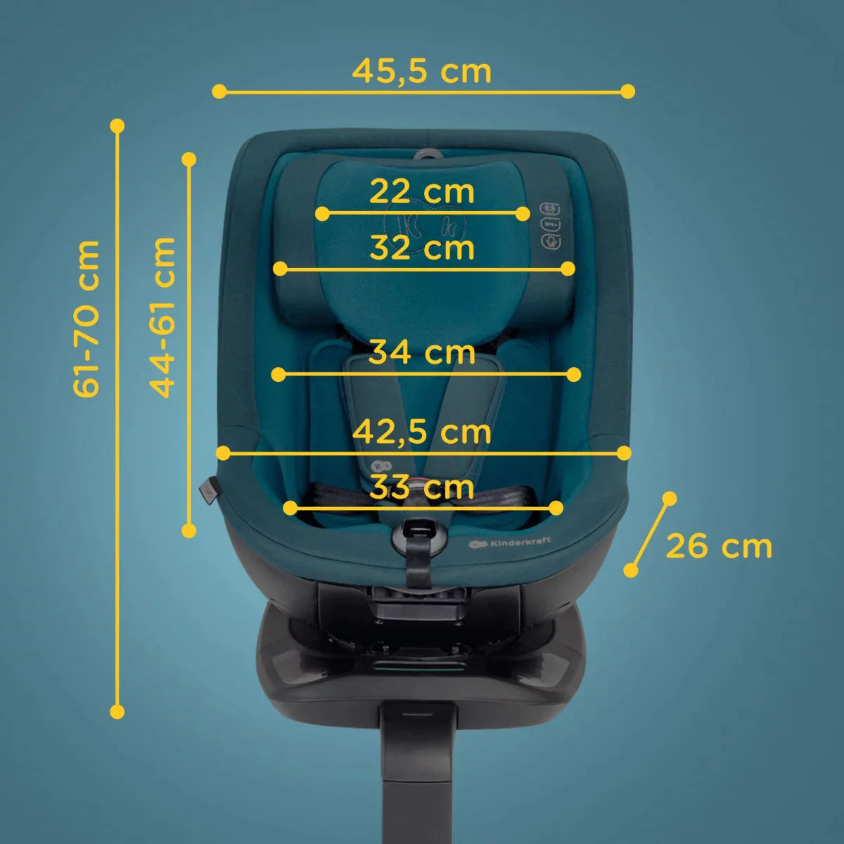 Kinderkraft I-Guard Car Seat (40-105 Cm) I-Size