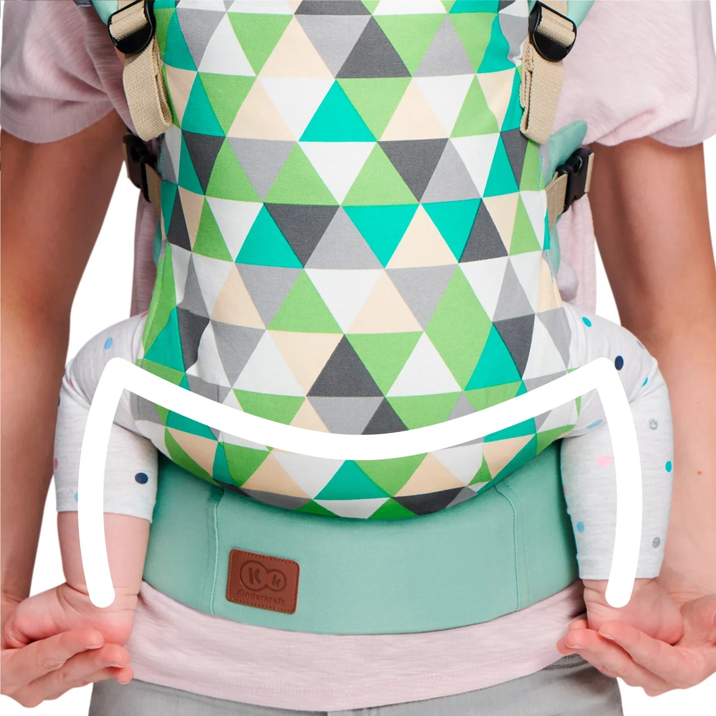 Kinderkraft Nino Ergonomic Carrier Up To 20 Kg