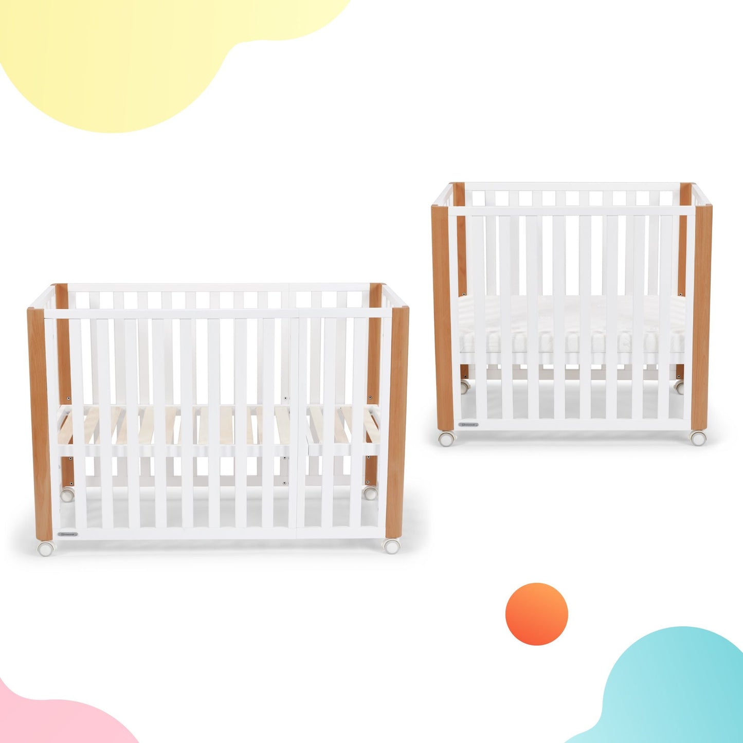 Kinderkraft Koya Multifunctional 4-In-1 Cot