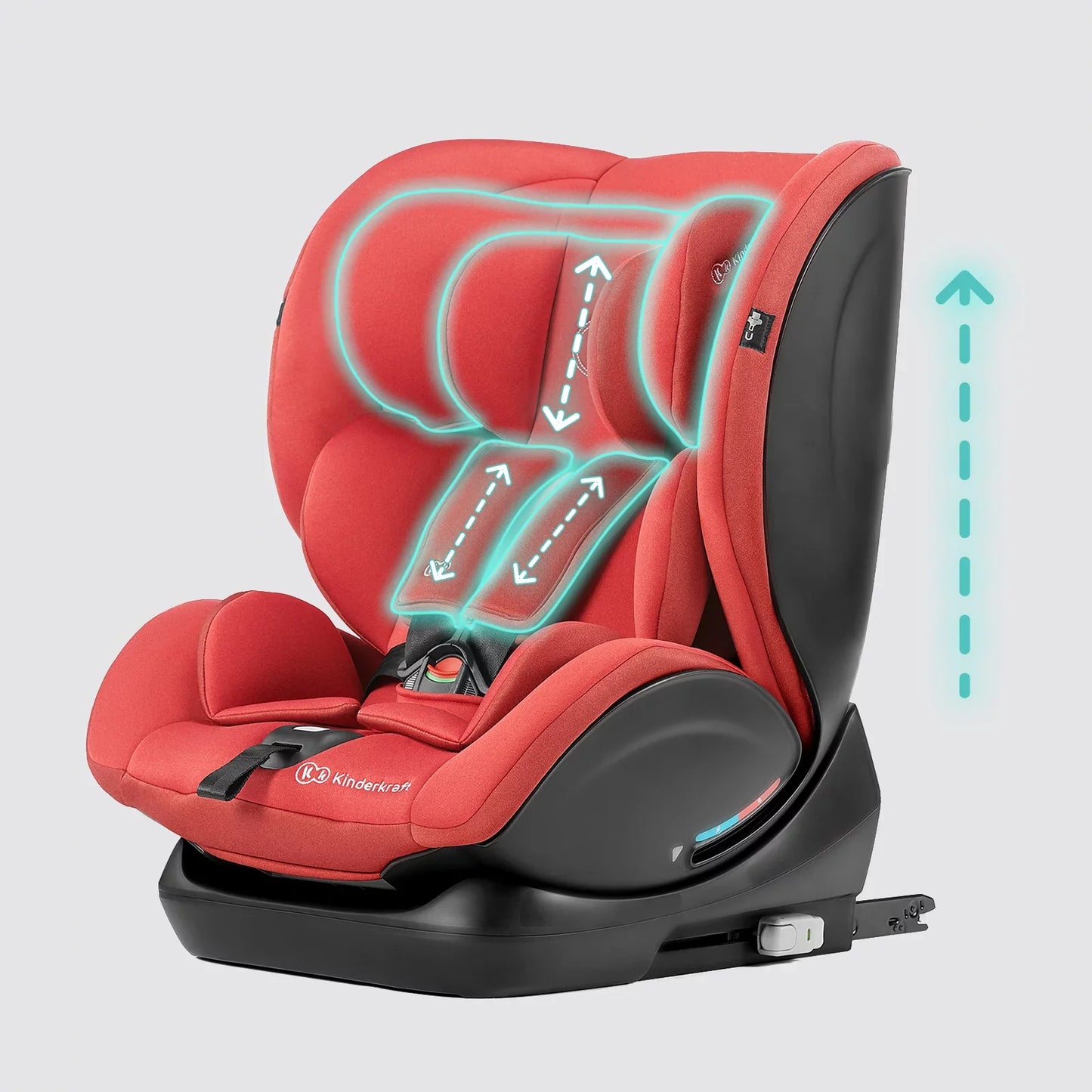 Kinderkraft Myway car seat – from birth to approx. 12 years (0-36 kg, rwf 0-18 kg)