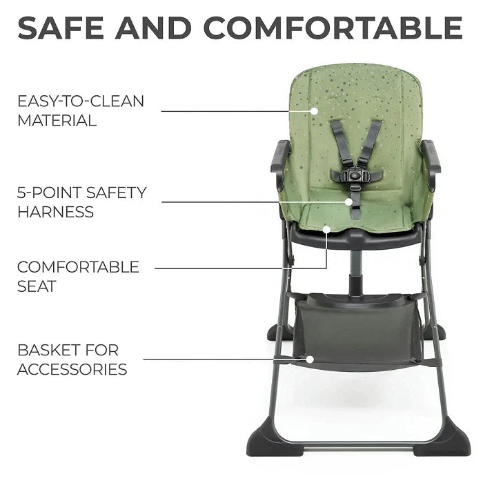 Kinderkraft Foldee Foldable High Chair