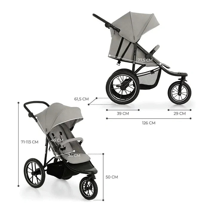 Kinderkraft Helsi Jogging Pushchair