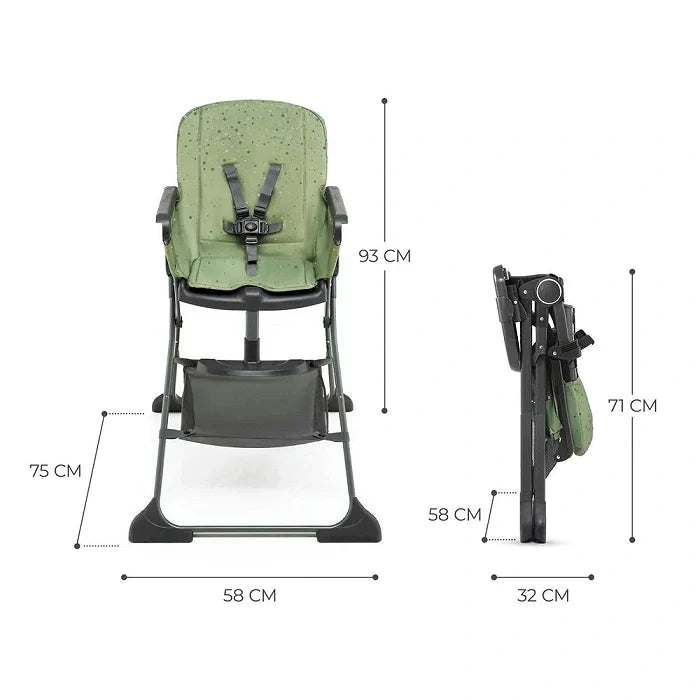 Kinderkraft Foldee Foldable High Chair