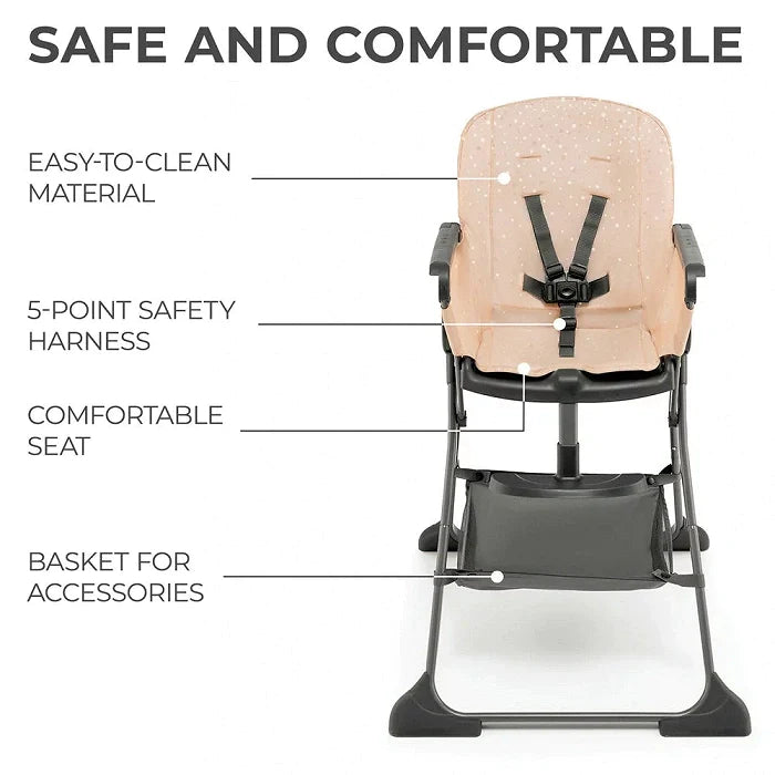 Kinderkraft Foldee Foldable High Chair