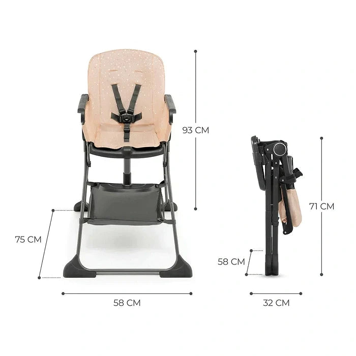 Kinderkraft Foldee Foldable High Chair