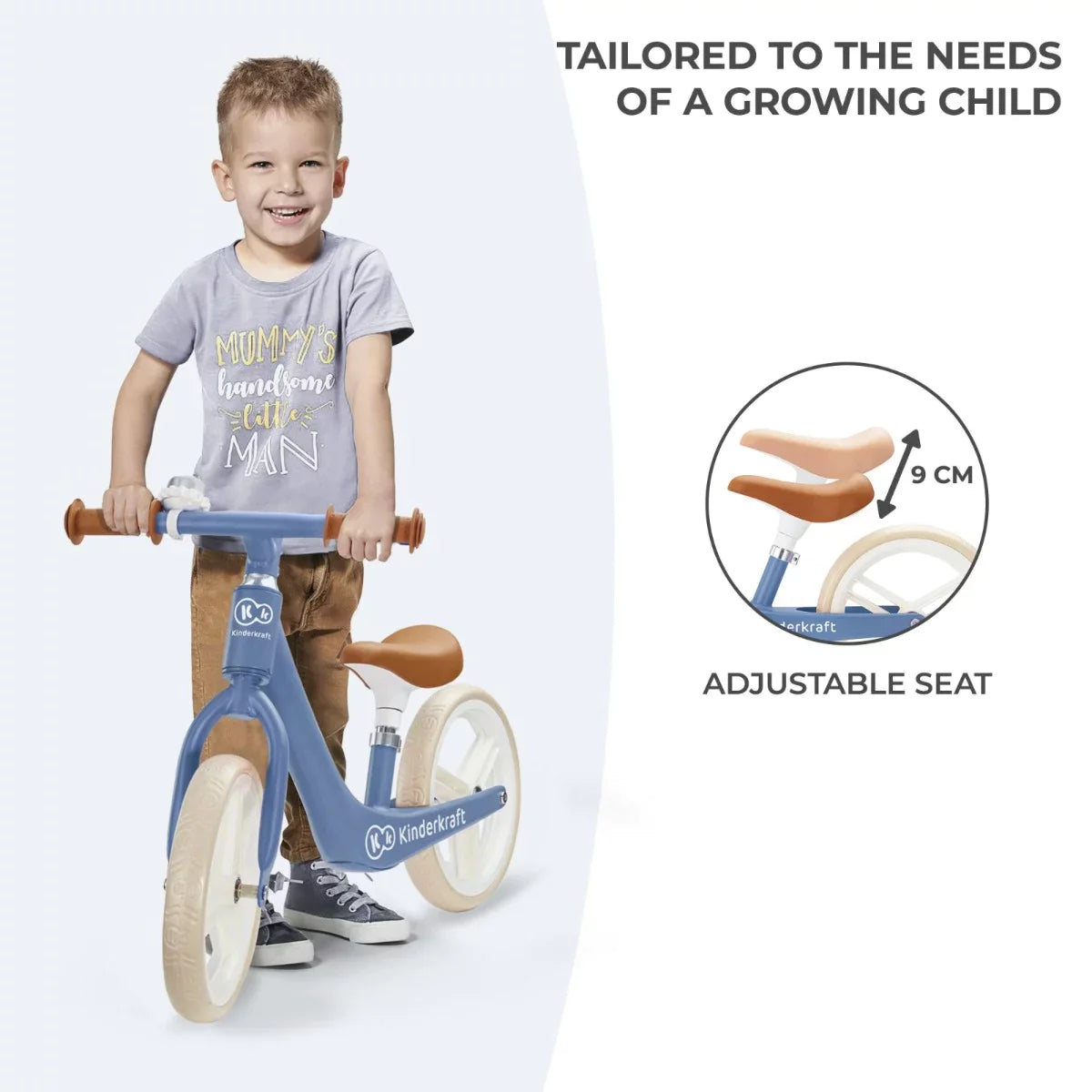 Kinderkraft Fly Plus Balance Bike